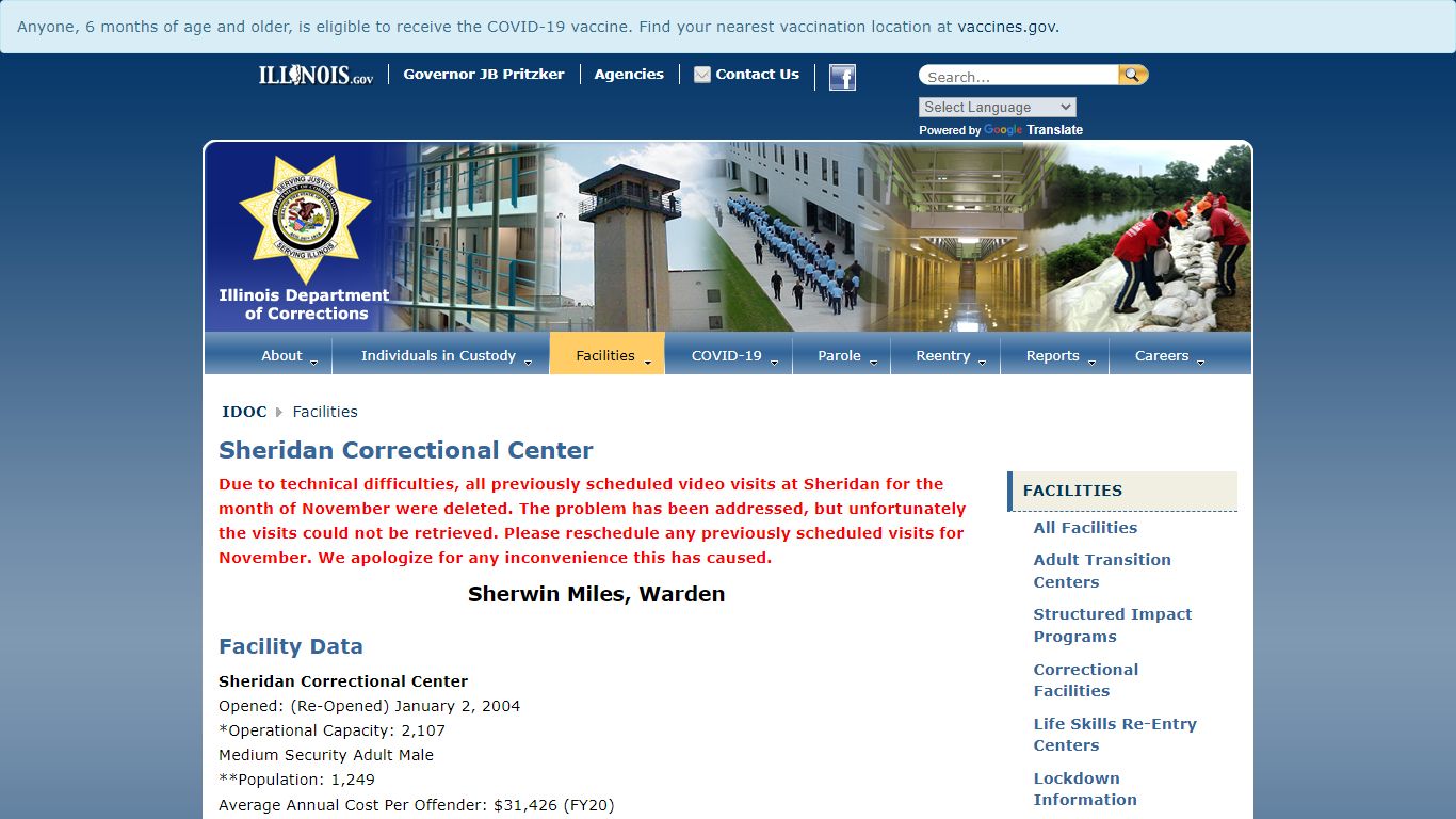 Sheridan Correctional Center - Illinois